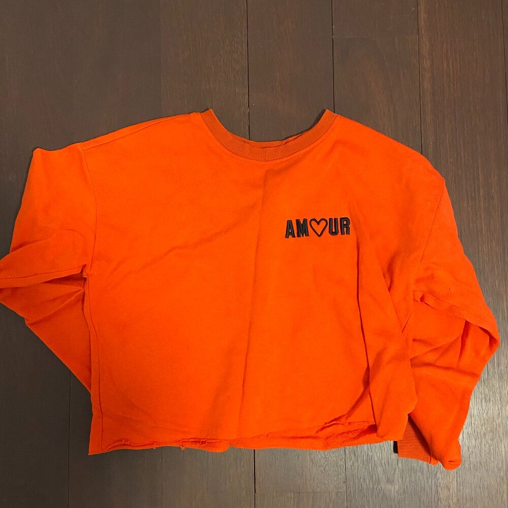 Garage Cropped Sweater (medium)